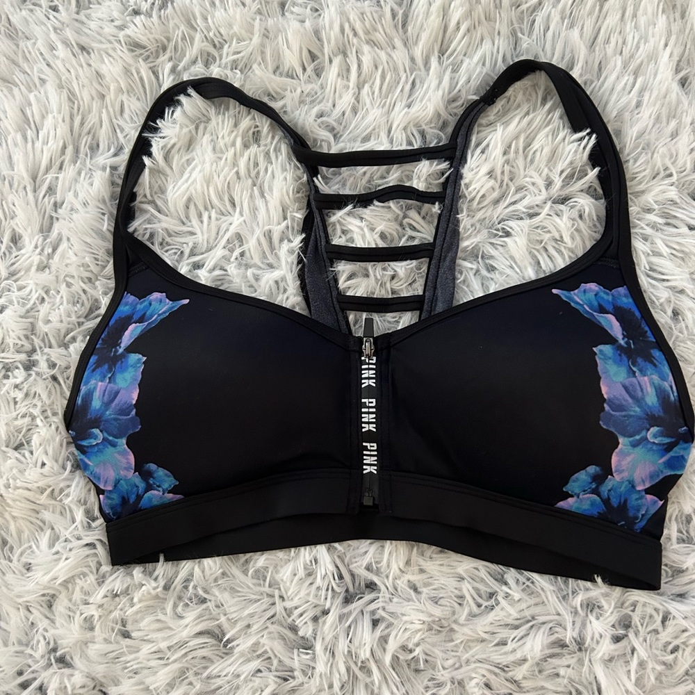 PINK SPORT BRA SIZE M